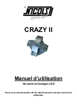 Nicols CRAZY II User Manual preview