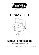 Nicols CRAZY LED User Manual предпросмотр