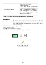 Preview for 25 page of Nicols LED BAR 1215 FC User Manual