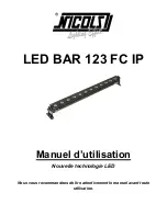 Preview for 1 page of Nicols LED BAR 123 FC IP Installation Manual