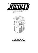 Nicols MYLED 64 FC User Manual preview