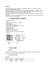 Preview for 3 page of Nicols PAR LED 1418 Z IP User Manual