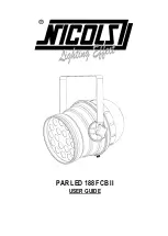 Preview for 8 page of Nicols PAR LED 188 FCB II User Manual