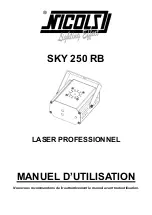 Preview for 1 page of Nicols SKY 250 RB User Manual