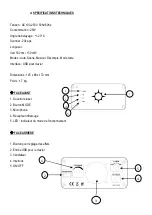 Предварительный просмотр 6 страницы Nicols SKY TEXT User Manual