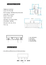 Preview for 3 page of Nicols UV PANEL 363 II User Manual