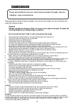 Preview for 9 page of Nicols UV PANEL 363 II User Manual