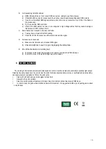 Предварительный просмотр 14 страницы Nicols UV SPOT 361 User Manual