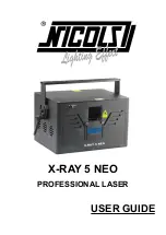 Предварительный просмотр 15 страницы Nicols X-RAY 5 NEO User Manual