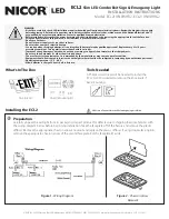 Предварительный просмотр 1 страницы NICOR ECL21UNVWHR2 Installation Instructions