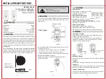 NICOR MAXCOR OS150B Installation Instructions preview