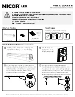 NICOR VT2 LED VAPORTITE Installation Instructions preview