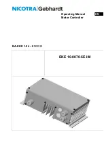 Nicotra Gebhardt EKE 10-0070-5E-IM Operating Manual предпросмотр