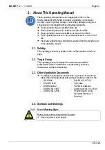 Предварительный просмотр 49 страницы Nicotra Gebhardt FDM F1 Operating Instructions Manual