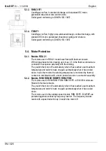 Предварительный просмотр 56 страницы Nicotra Gebhardt FDM F1 Operating Instructions Manual