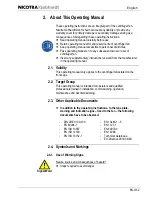 Preview for 35 page of Nicotra RER 0200-2G Operating Instructions Manual