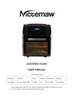 Предварительный просмотр 1 страницы Nictemaw AF-120AD User Manual