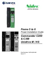 Nidec 5200250 Power Installation Manual предпросмотр