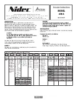 Nidec Avtron AV6A Instructions Manual предпросмотр