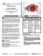 Nidec Avtron SAFETach III SV850 Instructions Manual preview