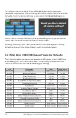 Preview for 50 page of Nidec Control Techniques HVAC Drive H300 HMI Bypass Installation And Commissioning Manual