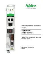 Preview for 1 page of Nidec Digitax HD M75 Series Installation And Technical Manual