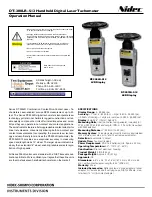 Nidec DT-200LR-S12 Operation Manual preview