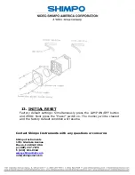 Preview for 12 page of Nidec DT-3011J Instruction Manual