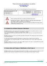 Preview for 5 page of Nidec EG115 Installation And Operating Instructions Manual