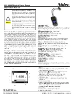 Preview for 1 page of Nidec FG-3000R-S Operation Manual