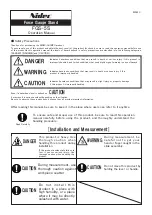 Предварительный просмотр 5 страницы Nidec FGS-5S Operation Manual