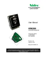 Nidec Kato Engineering KRM2000 User Manual предпросмотр