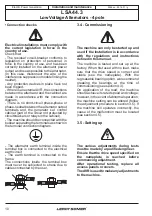 Preview for 10 page of Nidec LAROY-SOMER LSA 44.3 Installation And Maintenance Manual