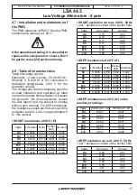 Preview for 17 page of Nidec LAROY-SOMER LSA 44.3 Installation And Maintenance Manual