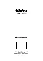 Предварительный просмотр 24 страницы Nidec LEROY-SOMER FFB Series Maintenance Manual