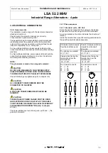 Preview for 14 page of Nidec LEROY-SOMER LSA 52.2 MHV Installation And Maintenance Manual