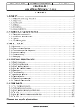 Preview for 3 page of Nidec LEROY-SOMER LSA H 49.1 Installation And Maintenance Manual