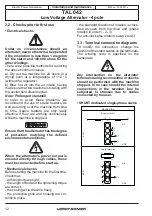 Предварительный просмотр 12 страницы Nidec Leroy-Somer TAL 042 Installation And Maintenance Manual