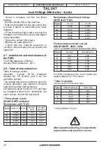 Preview for 20 page of Nidec Leroy-Somer TAL 047 Installation And Maintenance Manual