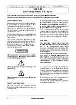 Preview for 2 page of Nidec LEROY-SOMER TAL A40 Installation And Maintenanace Manual