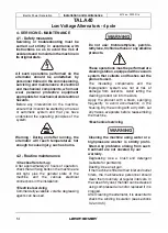 Preview for 14 page of Nidec LEROY-SOMER TAL A40 Installation And Maintenanace Manual