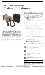 Nidec Shimpo DT-315AEB-230V-NIST Instruction Manual preview