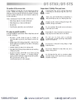 Preview for 3 page of Nidec Shimpo DT-5TS Instruction Manual