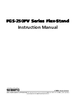 Nidec Shimpo FGS-250PV Series Instruction Manual preview