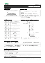 Предварительный просмотр 4 страницы Nidec TF037 Series Specification