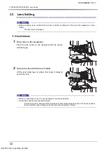 Предварительный просмотр 34 страницы Nidek Medical LM-7 Operator'S Manual