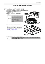 Предварительный просмотр 31 страницы Nidek Medical LT-980 Service Manual