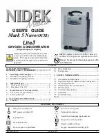 Nidek Medical Mark 5 Nuvo OCSI Lite 3 User Manual предпросмотр