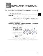 Preview for 11 page of Nidek Medical ME 1200 Installation Instructions Manual