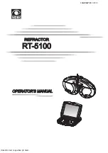 Nidek Medical RT-5100 Operator'S Manual предпросмотр